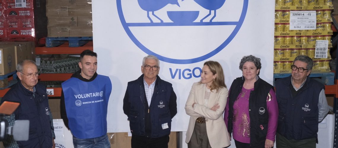 Iago Aspas, padrino del Bco Alimentos Vigo